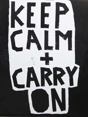 Keep calm carry on