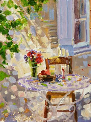 Patio in provence