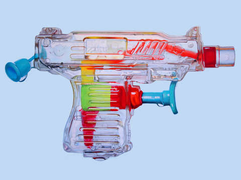 Clear squirtgun