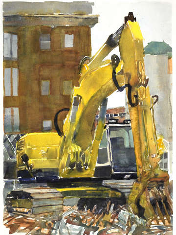 Demolition yellow