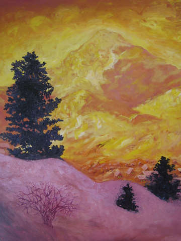 Winter valley