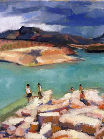 Lake abiquiu
