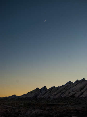 Twilight moon