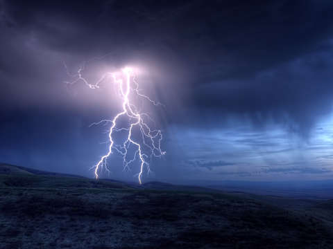 Lightning strike