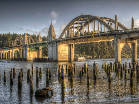 Siuslaw river bridge