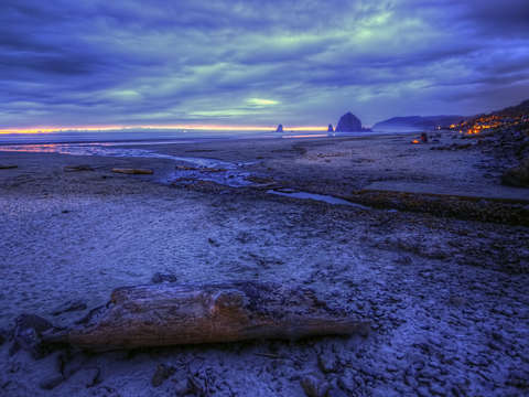 Cannon beach sunset 3 28 13