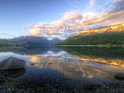 Wallowa lake sunrise 6 3 13