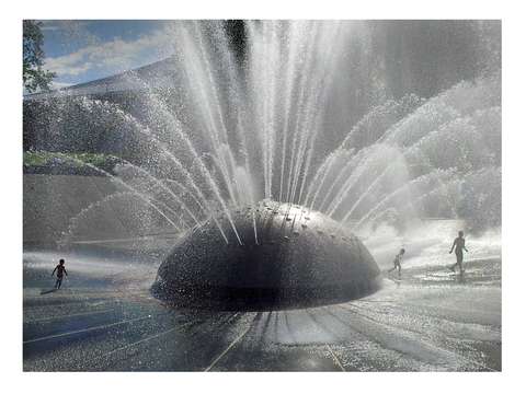 Colander Fountain Seattle Center