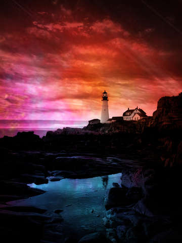 Tye dye sky
