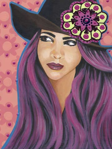 Pink cowgirl