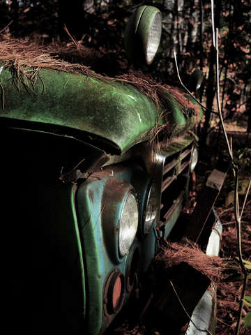 Rusted light