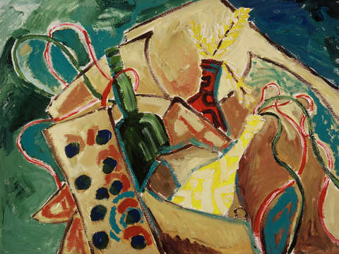 Still life with Bottle