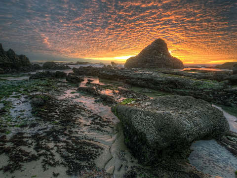Seal rock sunset 1 2 14