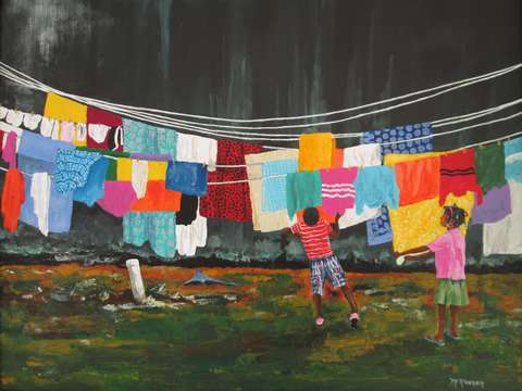 Wash at the wall