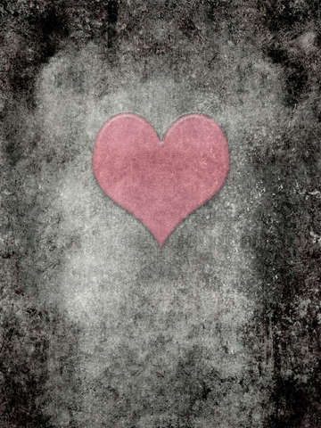 Valentines day grunge in opal pink