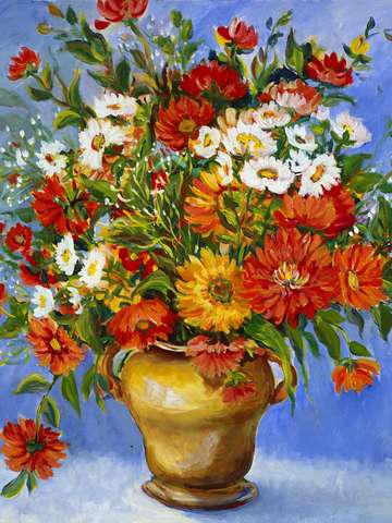 Zinnias