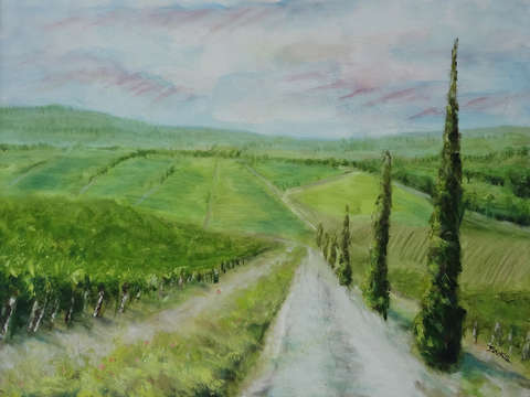 Tuscan roads