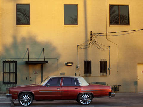 Red car
