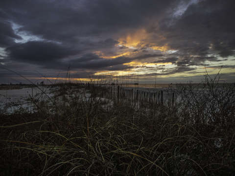 Monday morning sunrise at pier