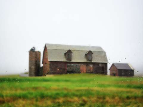 Rainstorm barn