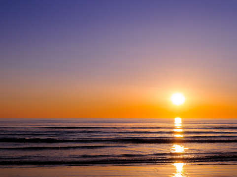 Sunrise in maine