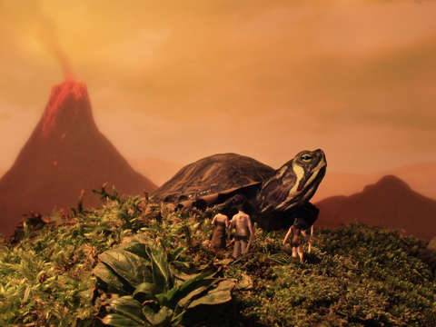 Attack of the giant turtle