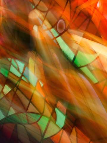 Stained glass window swirls 12