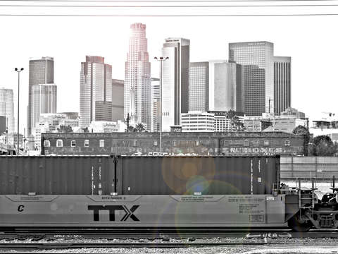 Train skyline