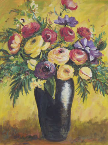 Dark vase