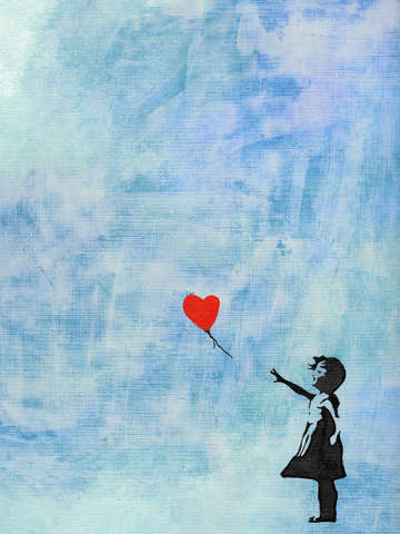 Girl with a balloon