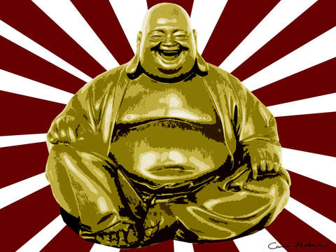 The golden buddha