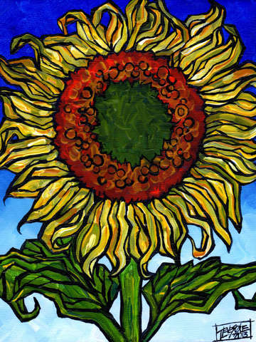 Happy sunflower