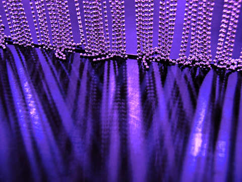 Curtain rises in purple