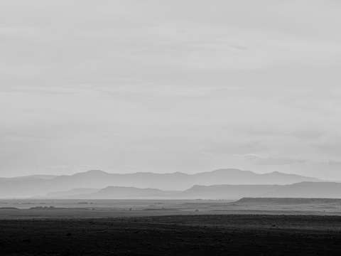 New mexico mountains in morning light