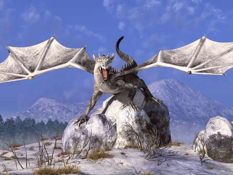 White dragon