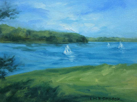 Spring river sail