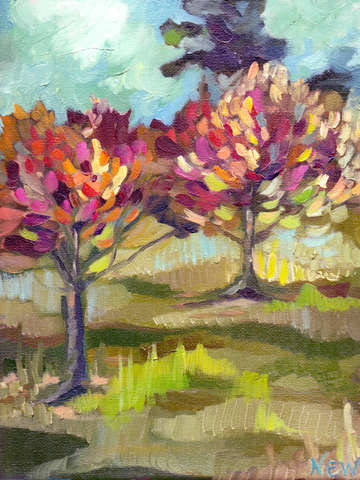 The red trees