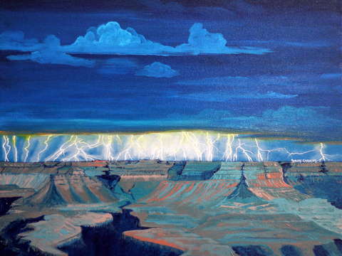 Canyon light