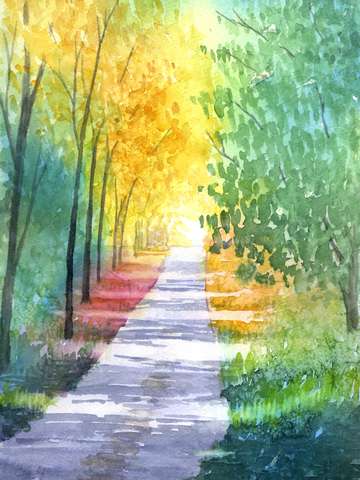 Autumn path ii