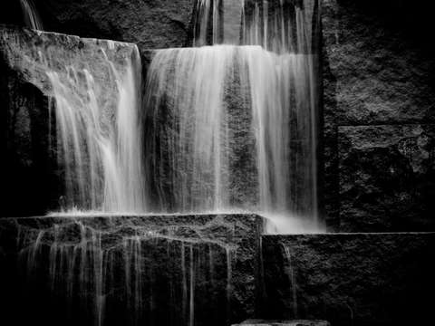 Water falls