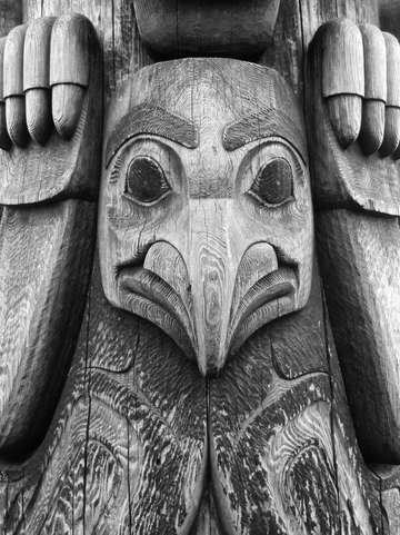 The guardian of puget sound seattle totem pole