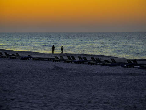 Orange skys