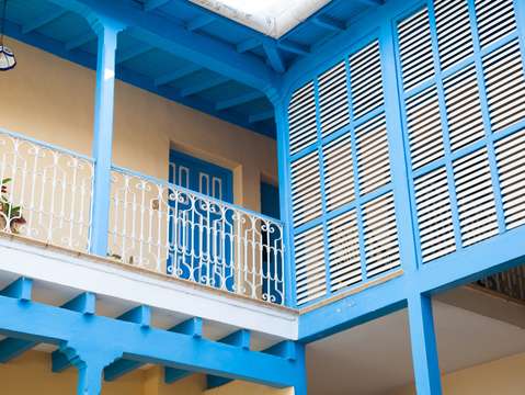 Colonial building cuba