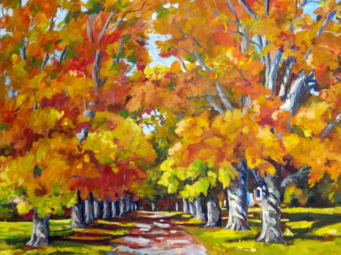 Autumn alley