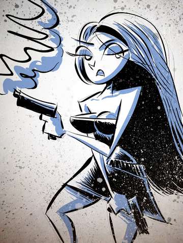 Girl with guns 2