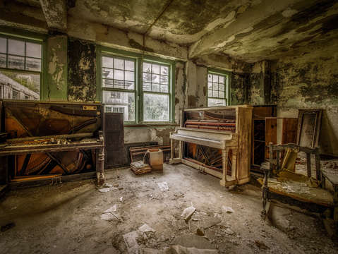 The music room