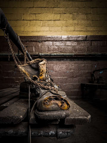 In chains