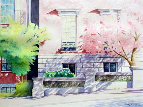Spring on beacon street