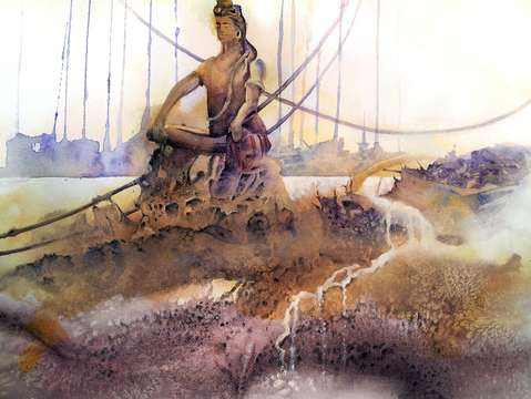 The Bridge Over the River Ganges