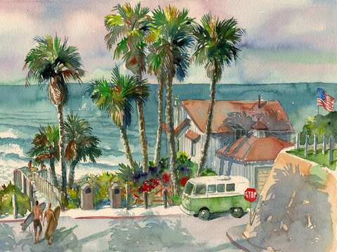 Oceanside surfers